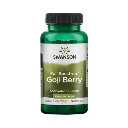 SWANSON GOJI BERRY (WOLFBERRY) 500mg-60kaps