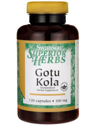 SWANSON GOTU KOLA 100 mg - 120 kaps.