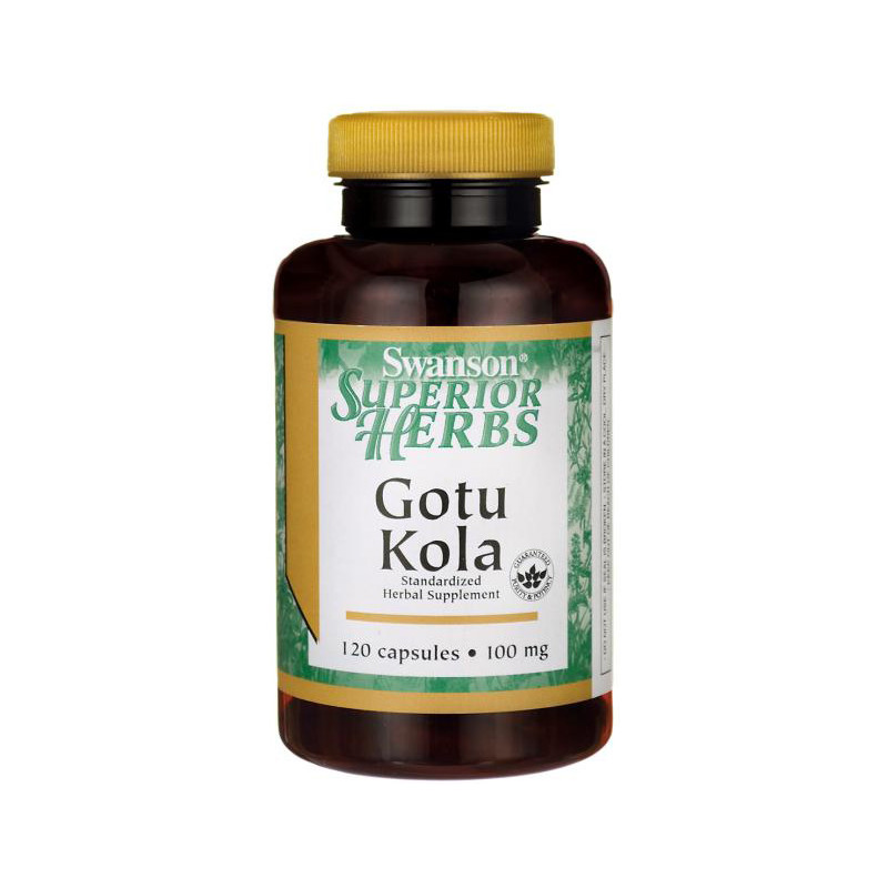 SWANSON GOTU KOLA 100 mg - 120 kaps. SWANSON GOTU KOLA 100 mg - 120 kaps.