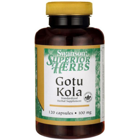 SWANSON GOTU KOLA 100 mg - 120 kaps.