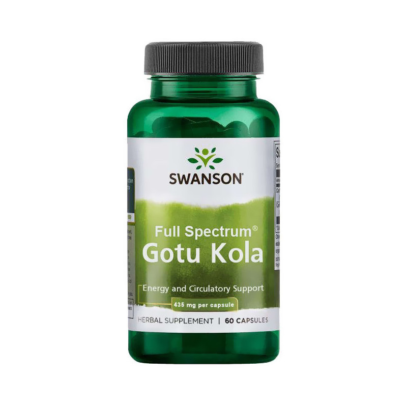 SWANSON GOTU KOLA 435 mg - 60 kaps. SWANSON GOTU KOLA 435 mg - 60 kaps.