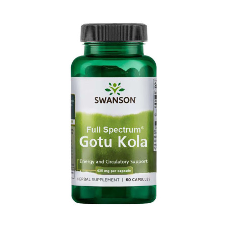 SWANSON GOTU KOLA 435 mg - 60 kaps.