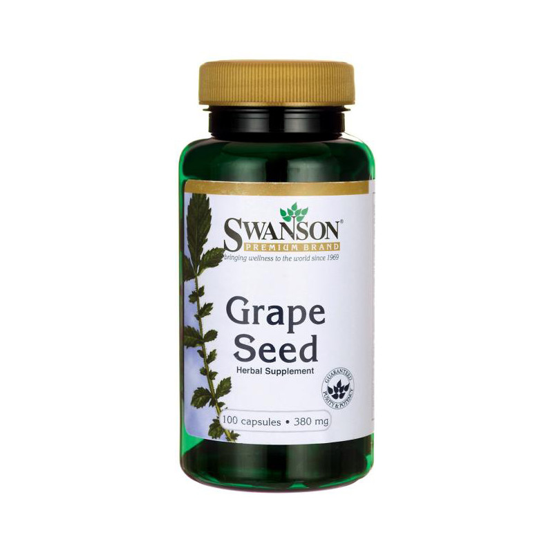 SWANSON GRAPE SEED 380mg - 100 kaps SWANSON GRAPE SEED 380mg - 100 kaps
