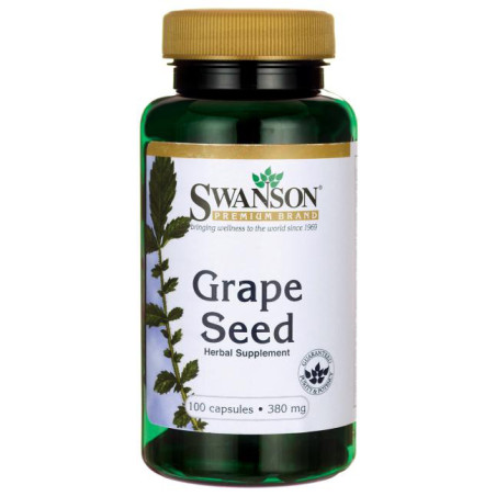 SWANSON GRAPE SEED 380mg - 100 kaps