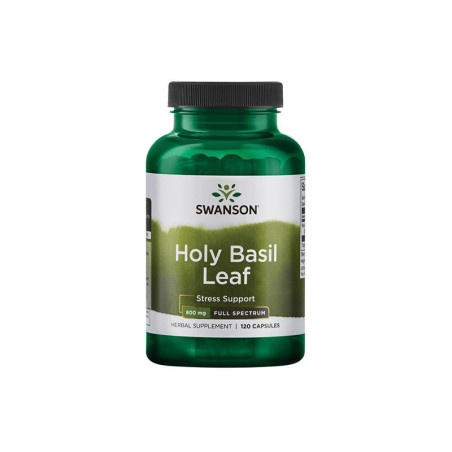 SWANSON HOLY BASIL LEAF 400mg - 120kaps