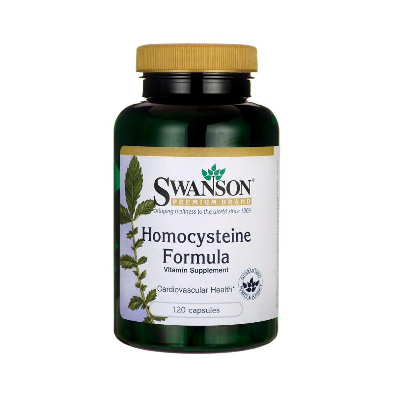 SWANSON HOMOCYSTEINE FORMULA - 120 kaps SWANSON HOMOCYSTEINE FORMULA - 120 kaps