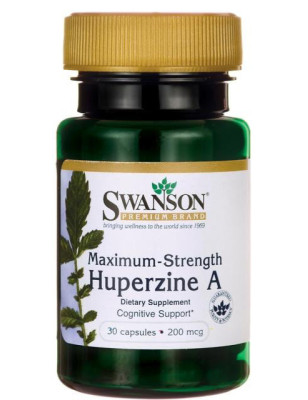 SWANSON HUPERZINE A 200mcg - 30kaps