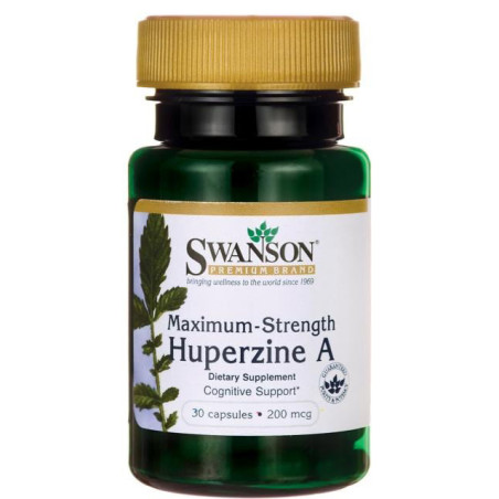 SWANSON HUPERZINE A 200mcg - 30kaps