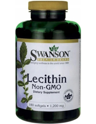 SWANSON LECYTYNA 1200 mg - 180 kaps.