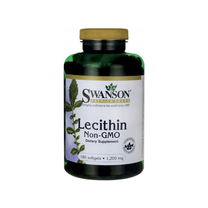 SWANSON LECYTYNA 1200 mg - 180 kaps. SWANSON LECYTYNA 1200 mg - 180 kaps.