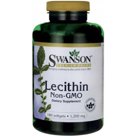 SWANSON LECYTYNA 1200 mg - 180 kaps.
