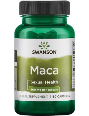 SWANSON MACA extract 500 mg - 60 kaps