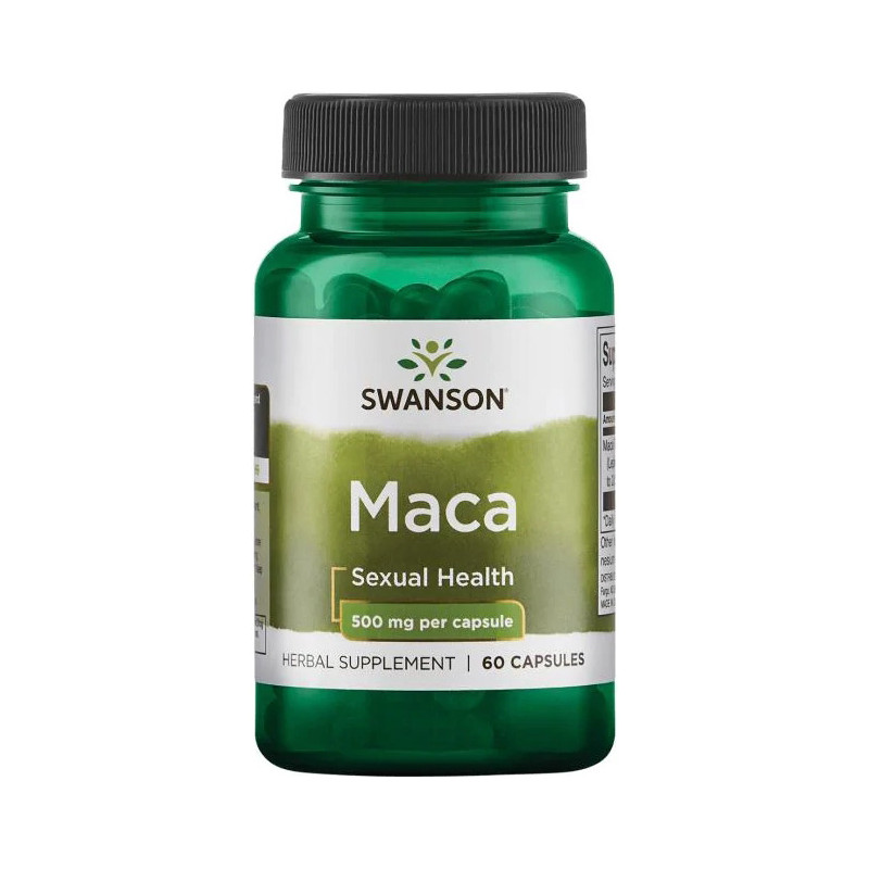 SWANSON MACA extract 500 mg - 60 kaps