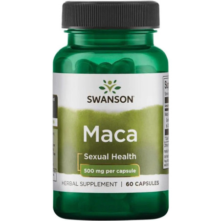 SWANSON MACA extract 500 mg - 60 kaps