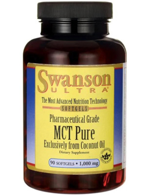 SWANSON MCT pure (z oleju kokosa) 90 kaps