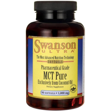 SWANSON MCT pure (z oleju kokosa) 90 kaps