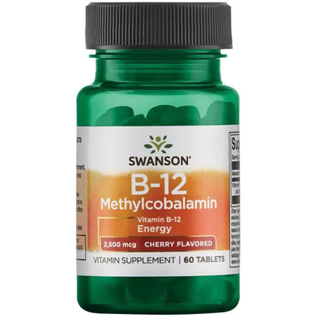 SWANSON METHYLCOBALAMIN B12 2500mcg - 60 tabl