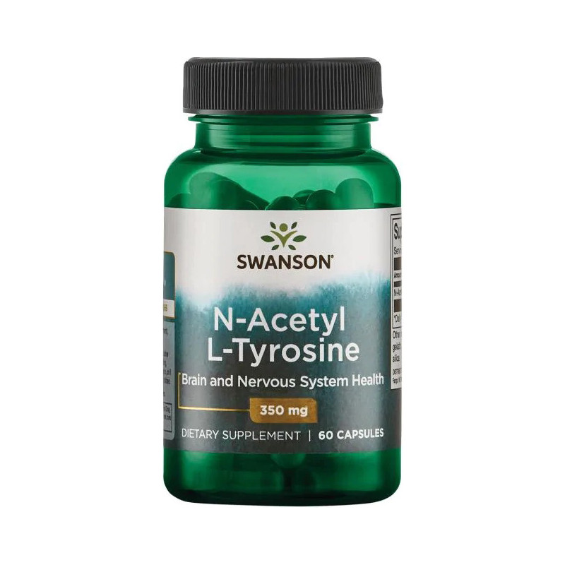 SWANSON N-ACETYL L-TYROSINE 350mg - 60kaps SWANSON N-ACETYL L-TYROSINE 350mg - 60kaps