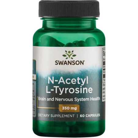 SWANSON N-ACETYL L-TYROSINE 350mg - 60kaps