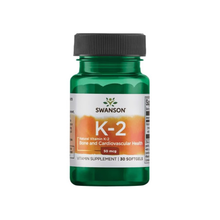 SWANSON NATURAL VITAMIN K2 50mcg-30softgel