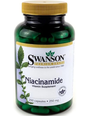 SWANSON NIACINAMIDE 250mg-250 kaps