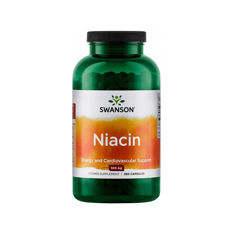 SWANSON NIACIN 500mg - 250kaps SWANSON NIACIN 500mg - 250kaps
