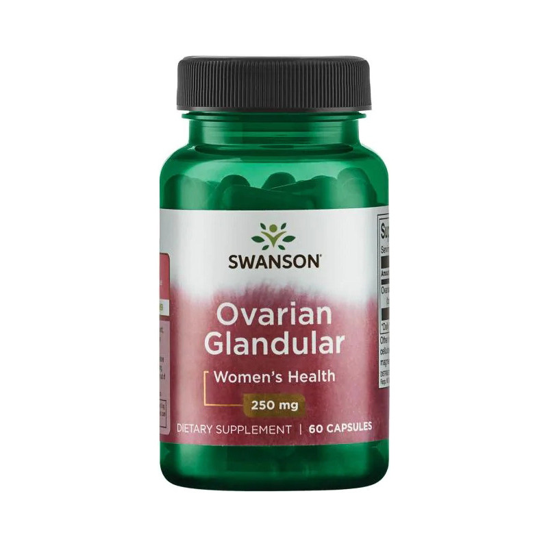SWANSON OVARIAN GLANDULAR 250mg - 60 kaps SWANSON OVARIAN GLANDULAR 250mg - 60 kaps