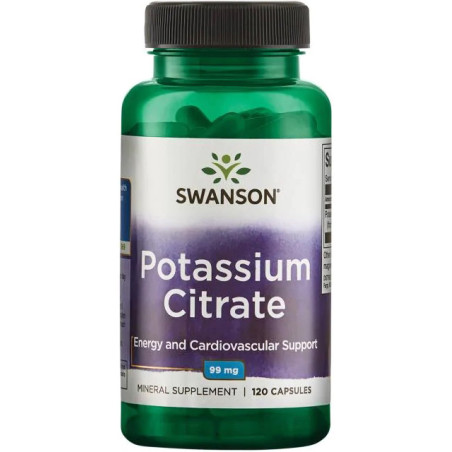 SWANSON POTASSIUM CITRATE 99mg - 120kaps