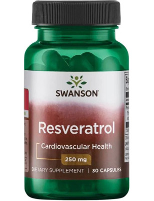 SWANSON RESVERATROL 250 mg - 30 kaps