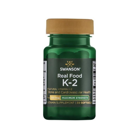 SWANSON ULTRA REAL VITAMIN K-2 MAX 200mcg-30softge
