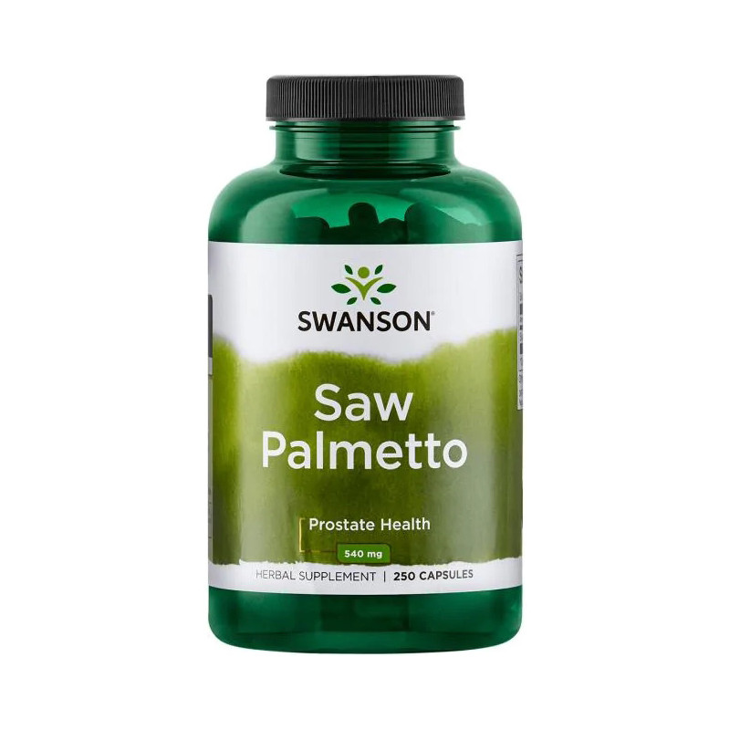 SWANSON SAW PALMETTO 540 mg - 250 kaps. SWANSON SAW PALMETTO 540 mg - 250 kaps.
