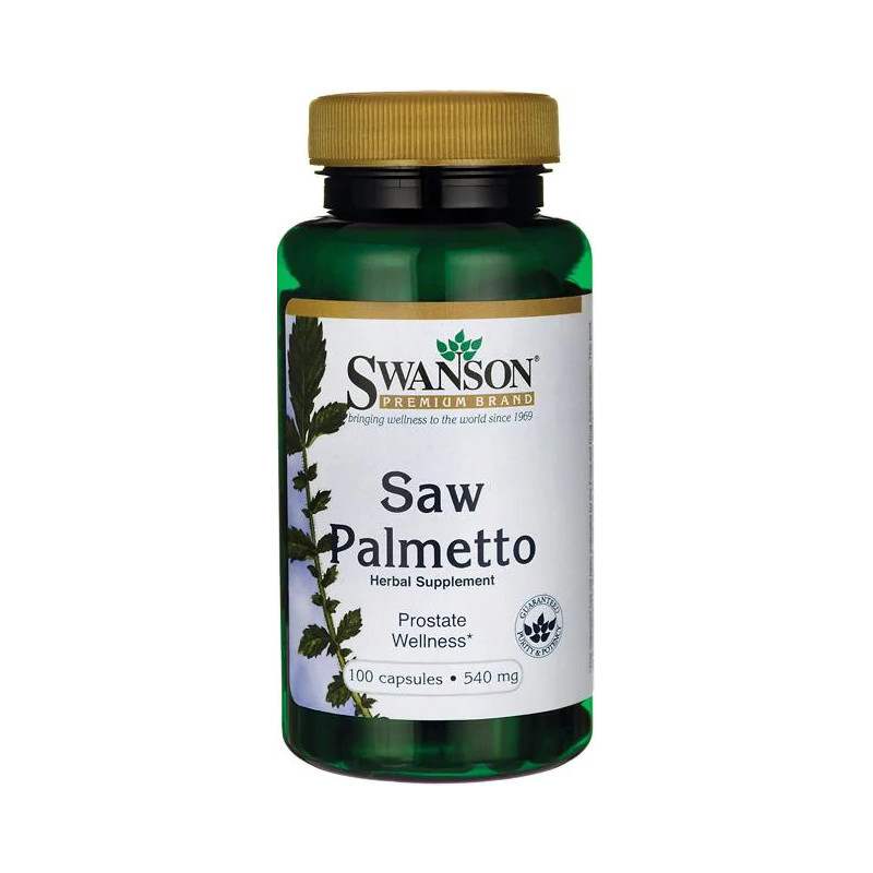 SWANSON SAW PALMETTO 540 mg - 100 kaps. SWANSON SAW PALMETTO 540 mg - 100 kaps.