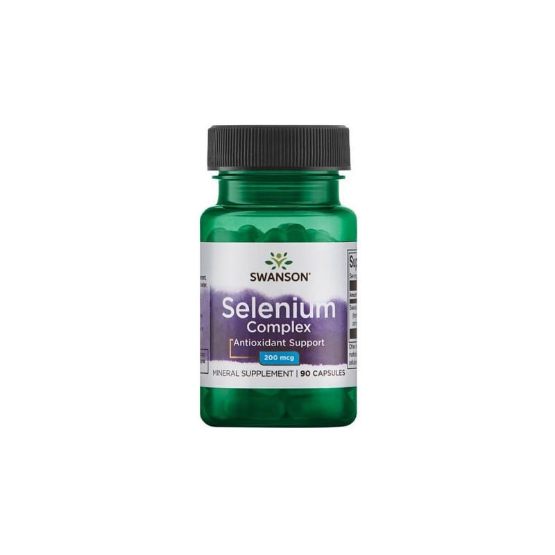 SWANSON SELENIUM COMPLEX 200mcg - 90kaps SWANSON SELENIUM COMPLEX 200mcg - 90kaps