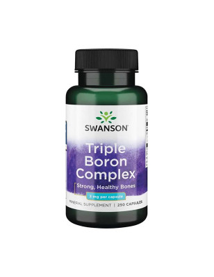 SWANSON TRIPLE BORON COMPLEX 3mg-250kaps