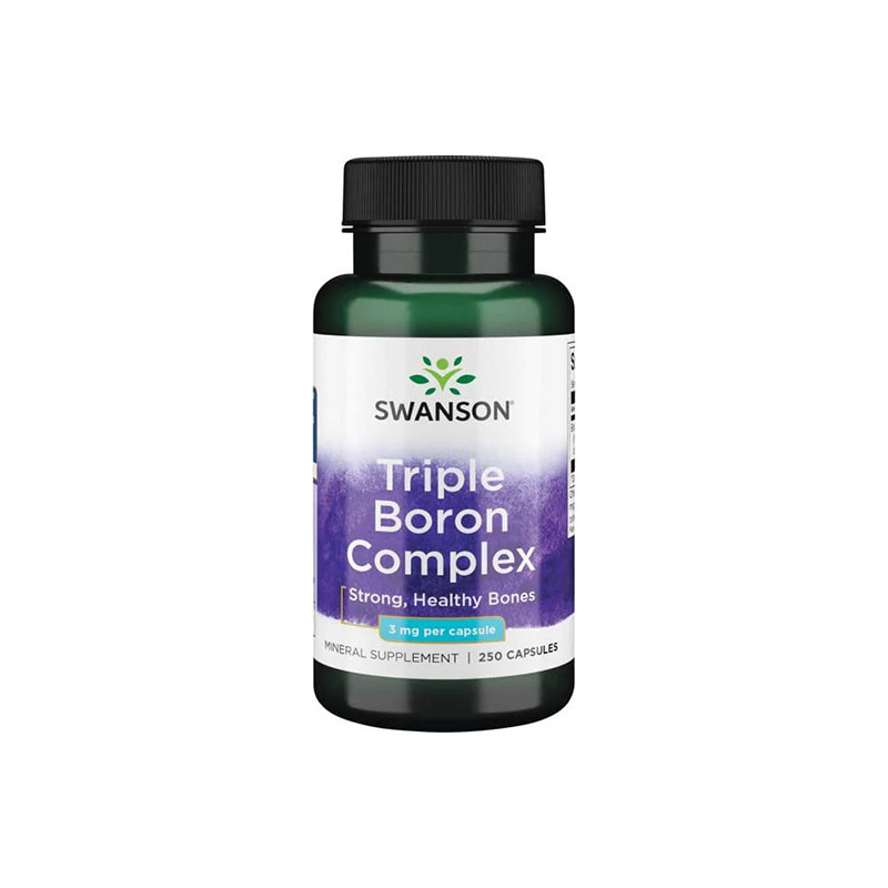 SWANSON TRIPLE BORON COMPLEX 3mg-250kaps SWANSON TRIPLE BORON COMPLEX 3mg-250kaps