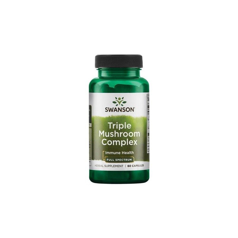 SWANSON TRIPLE MUSHROOM COMPLEX - 60kaps SWANSON TRIPLE MUSHROOM COMPLEX - 60kaps