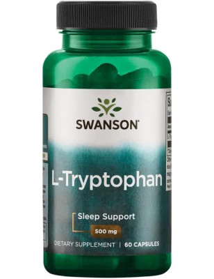 SWANSON L-TRYPTOPHAN 500mg - 60 kaps