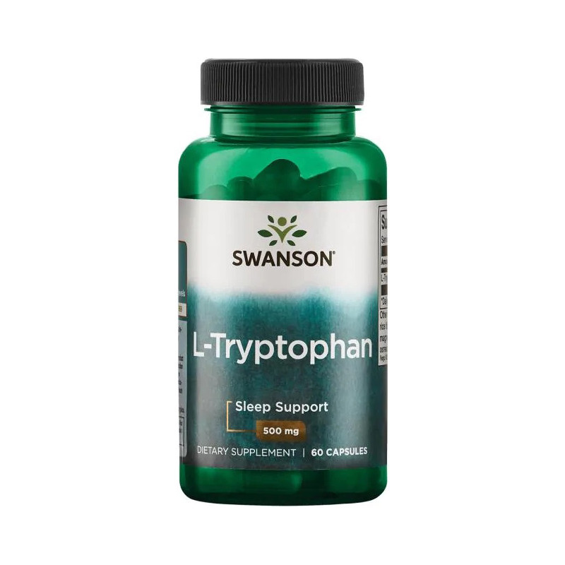 SWANSON L-TRYPTOPHAN 500mg - 60 kaps SWANSON L-TRYPTOPHAN 500mg - 60 kaps