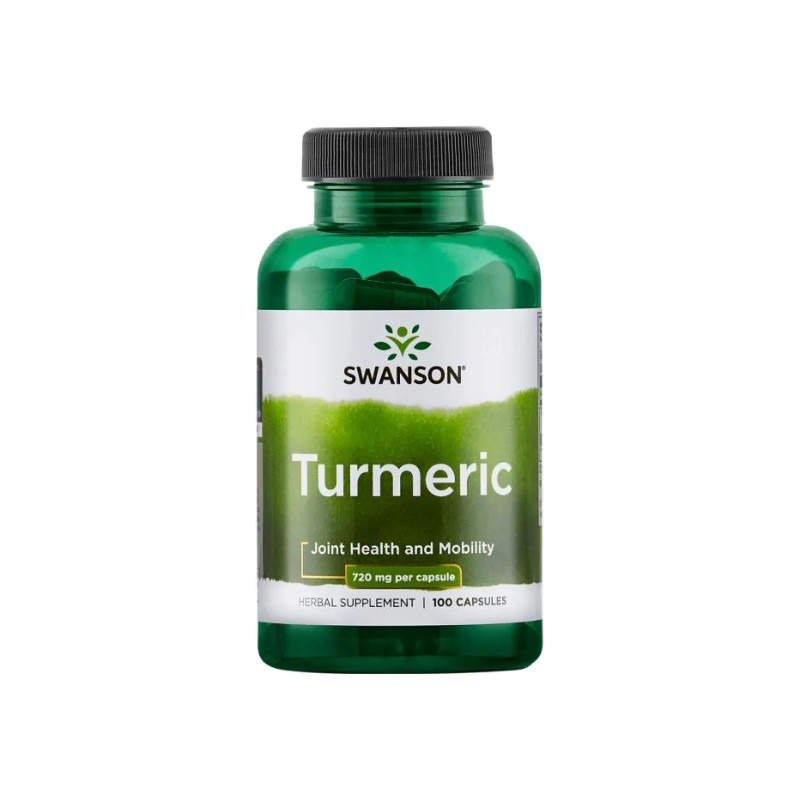 SWANSON TURMERIC 1440mg - 100 kaps SWANSON TURMERIC 1440mg - 100 kaps