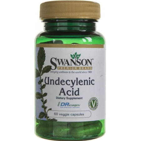 SWANSON UNDECYLENIC ACID - 60 kaps