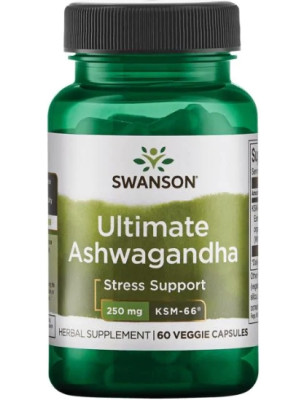 SWANSON ULTIMATE ASHWAGANDHA 60 kaps
