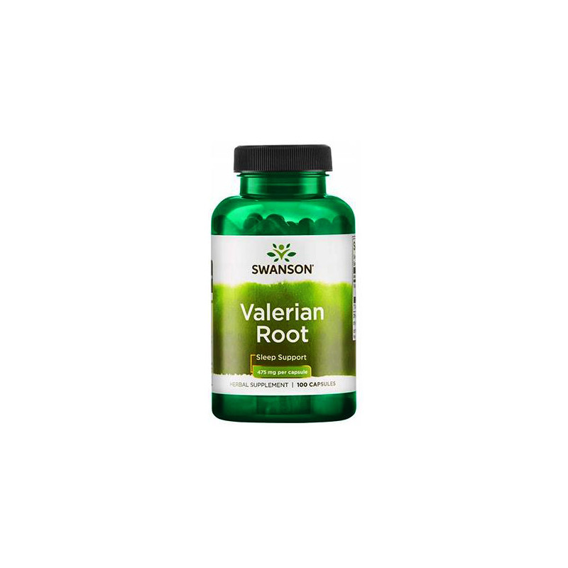 SWANSON VALERIAN ROOT 475mg - 100kaps SWANSON VALERIAN ROOT 475mg - 100kaps