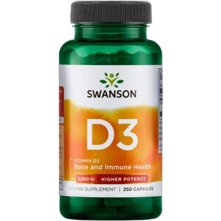 SWANSON WITAMINA D-3 2000 IU - 250 kaps