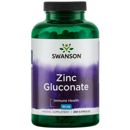 SWANSON ZINC GLUCONATE 30mg - 250 tab