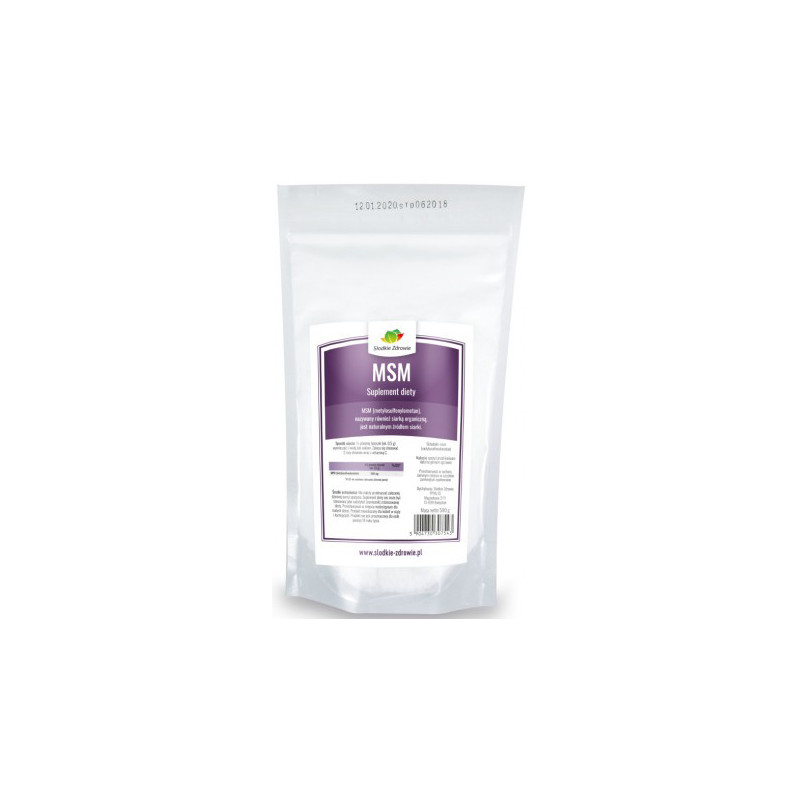 SŁODKIE ZDROWIE MSM 500 g SŁODKIE ZDROWIE MSM 500 g