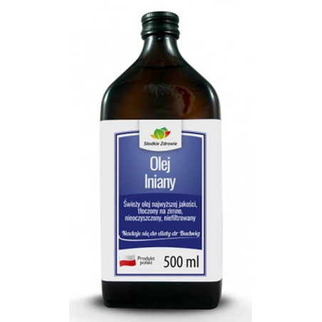 SŁODKIE ZDROWIE OLEJ LNIANY 500ml