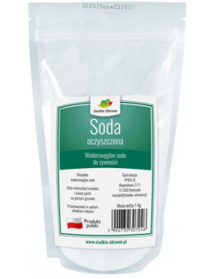 SŁODKIE ZDROWIE SODA SPOŻYWCZA OCZYSZCZONA 1kg