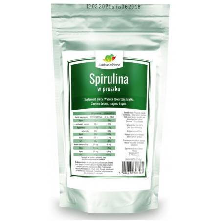SŁODKIE ZDROWIE SPIRULINA 250g