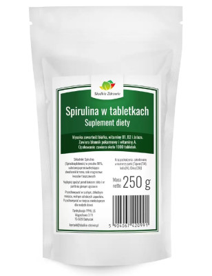 SŁODKIE ZDROWIE SPIRULINA 250g tabletki