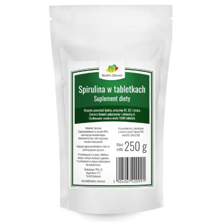 SŁODKIE ZDROWIE SPIRULINA 250g tabletki